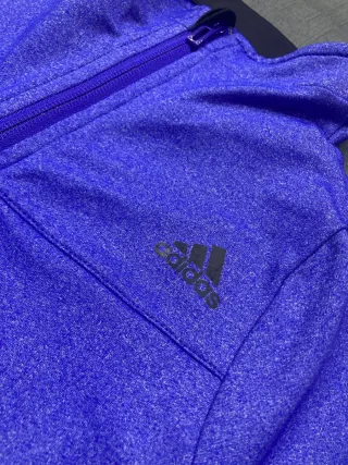 Giacca sportiva Adidas viola e nera