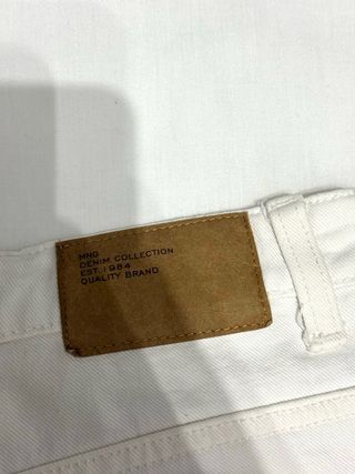 Pantalón tejano roto Mango