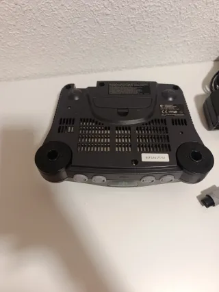 Consola Nintendo 64 Negra Completa