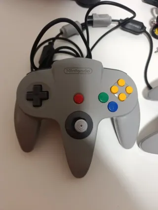 Consola Nintendo 64 Negra Completa