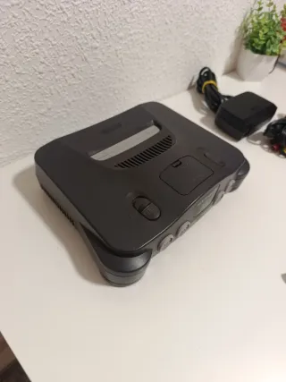 Consola Nintendo 64 Negra Completa