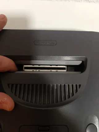 Consola Nintendo 64 Negra Completa