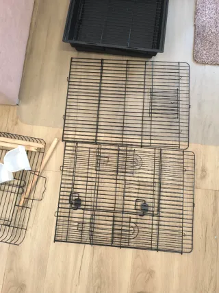 Jaula para agapornis y ninfas