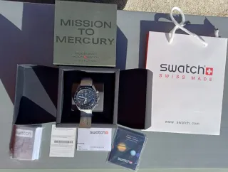Swatch Mission to Mercury Bioceramic
