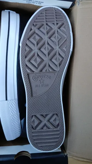 Converse All Star Hi Top Nere