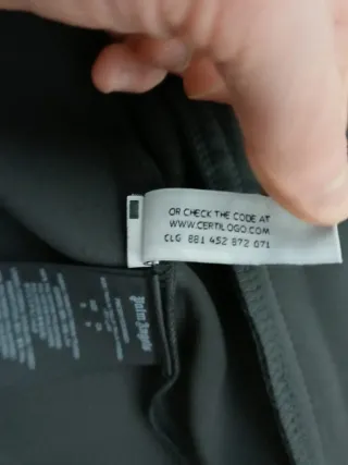 Tuta Palm Angels nera, taglia S