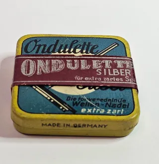 Rara scatola Ondulette Silber sigillata