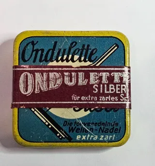 Rara scatola Ondulette Silber sigillata