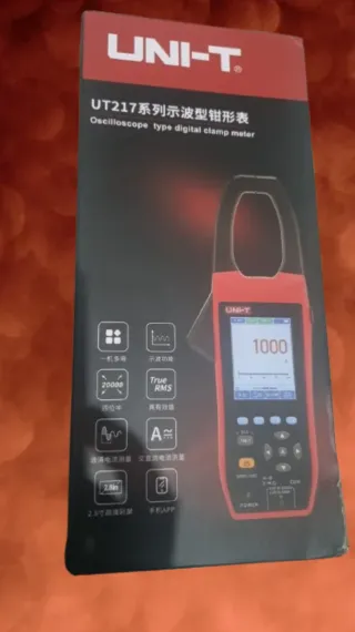 UNI-T UT217 Multímetro Pinza Osciloscopio