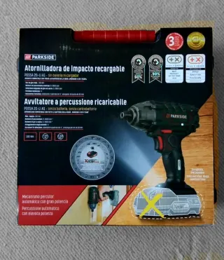 Atornilladora de impacto PARKSIDE