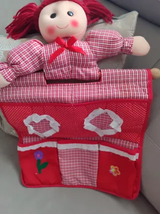 Colgador de tela para bebé