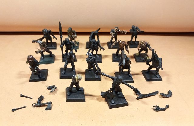 Warhammer x17 zombis