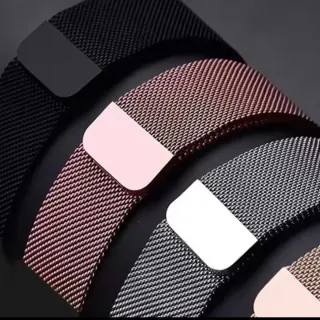 Correa Apple Watch Milanesa Rosa