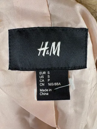 Chaqueta Piel Sintética H&M Talla S
