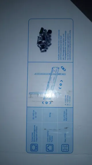 Soporte TV ISY IWB 1100 (81-165cm)