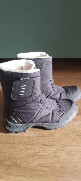 Botas de nieve Quechua negras