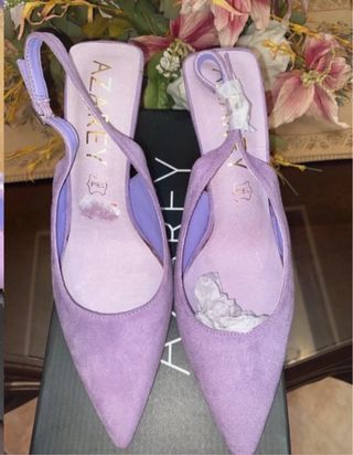 Zapatos de tacón AZAREY morados