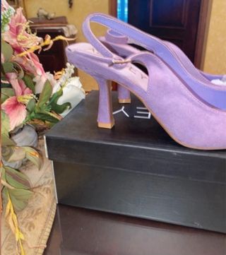 Zapatos de tacón AZAREY morados