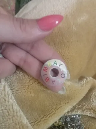 Pendientes Bimba y Lola Corazón Perla Plata