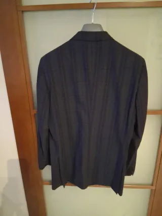 Boggi Milano blazer scozzese blu taglia 48 it