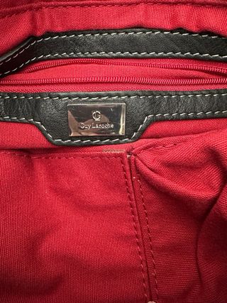 Bolso Guy Laroche Negro Piel Tamaños 20-34-1.