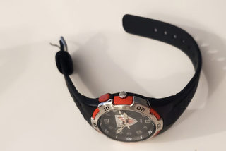 Reloj Athletic Club Bilbao Negro y Plateado