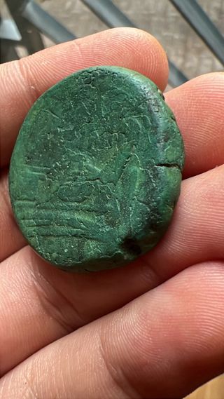 Moneda Romana Jano Bifronte