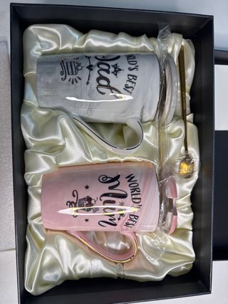 Set 2 Bicchieri World's Best Dad & Mum