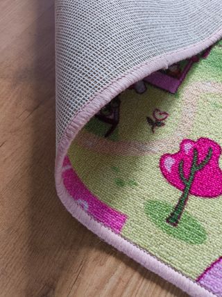 Alfombra infantil carreteras 190x200