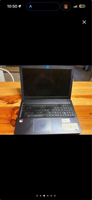 Portátil Asus Negro