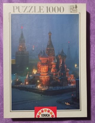 Puzzle 1000 piezas Catedral San Basilio Moscú