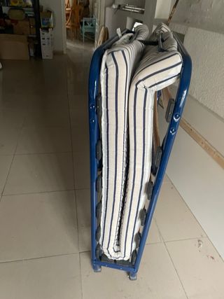 Cama Auxiliar Plegable 80x110x25