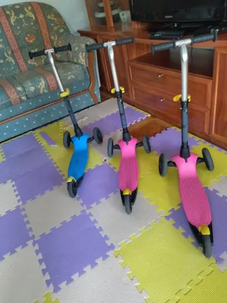 3 Patinetes Infantiles (hasta 4 años)