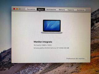 MacBook Pro 15” 2010 Argento