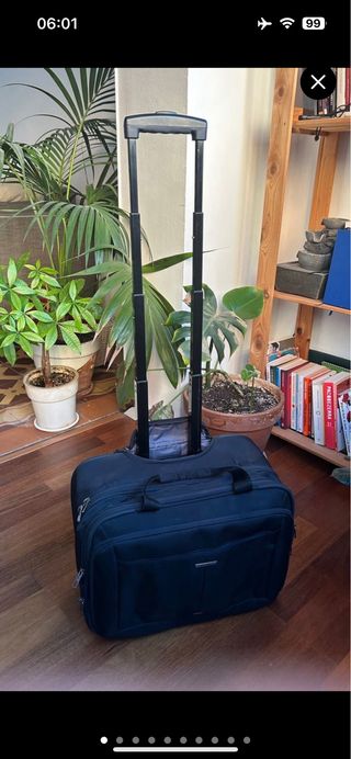 Maleta Piloto Samsonite Negra