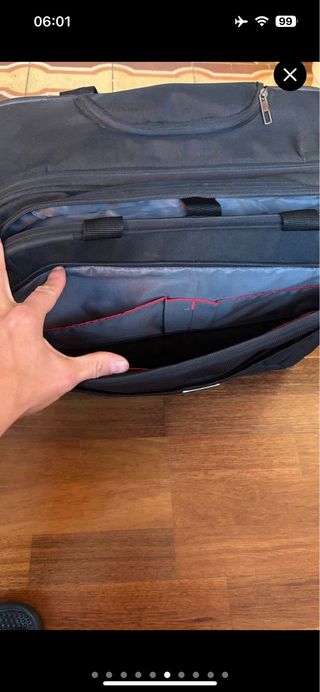 Maleta Piloto Samsonite Negra