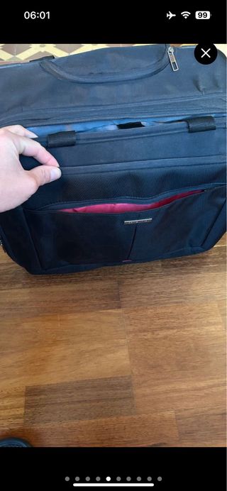 Maleta Piloto Samsonite Negra