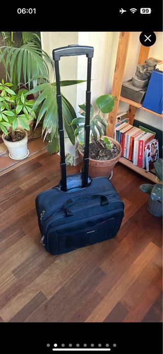 Maleta Piloto Samsonite Negra