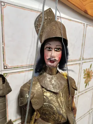 Lotto di due pupi Siciliani