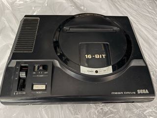 Sega Mega Drive Console Nera