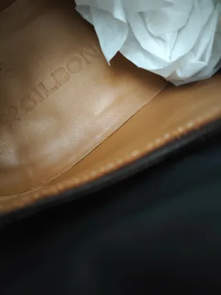 Zapatos de ante marrón Silbon