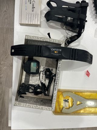 Lote componentes ciclismo