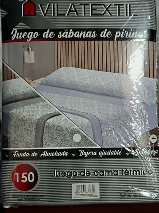 Set Lenzuola Pirineo 150 Grigio/Bianco