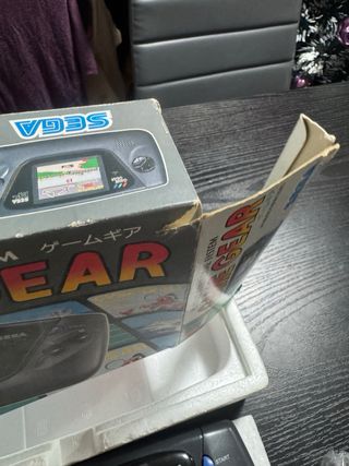 SEGA Game Gear Negra con Juegos