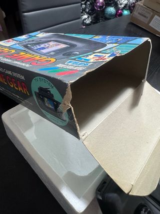 SEGA Game Gear Negra con Juegos