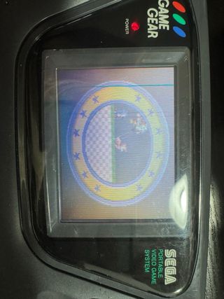 SEGA Game Gear Negra con Juegos