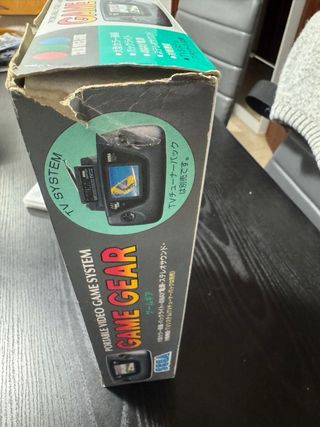 SEGA Game Gear Negra con Juegos