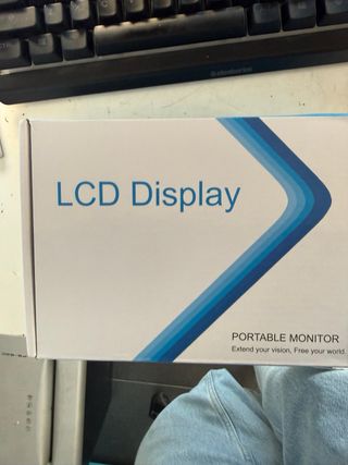 Pantalla LCD 7 Táctil Negra