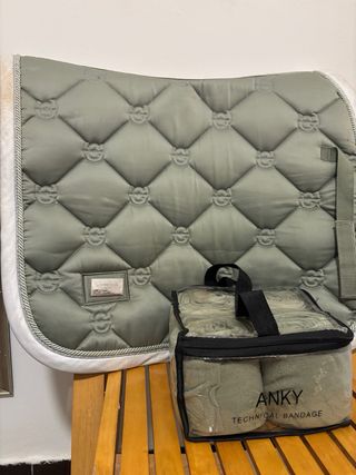 Mantilla Equitación Stockholm Talla Cob con vendas