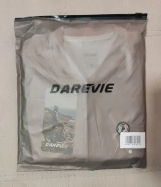 Maillot Darevie beige manga larga